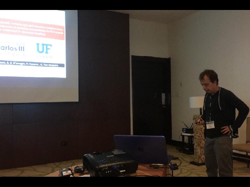 José A. Rodríguez-Martínez present his research on dynamic localization in  the International Conference on Plasticity, Damage, and Fracture 2019 #ICPDF2019 in Panama. Great occasion to promote our research and start new projects!