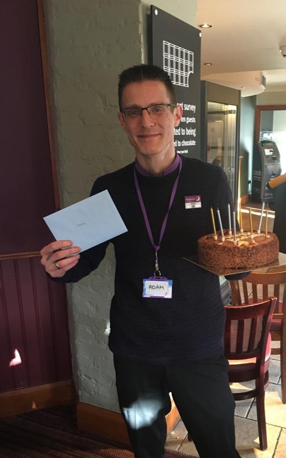 Massive happy birthday to Adam 37 years young! 🎂 Hope you have a great day Adam 😁😁