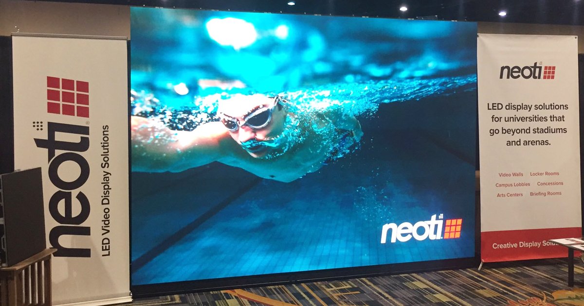 neotilive's tweet image. Ready to take the plunge into #LEDVideoDisplay. Read bit.ly/NeotiOutpacesL… to learn how Neoti outpaces the competition. 🏊‍♂️🥇

#VideoWallSolutions #DigitalSignage #CustomerService