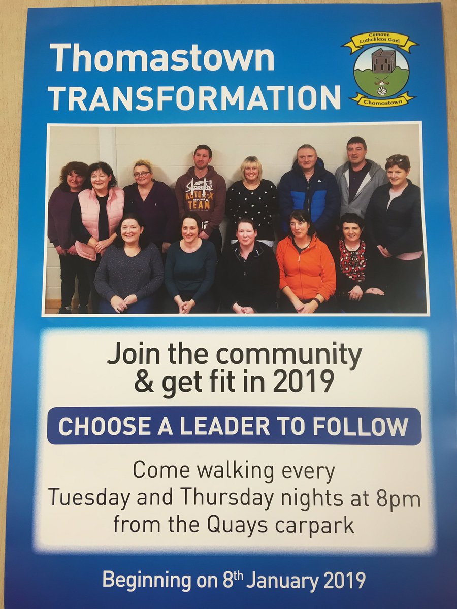 stmarysttown's tweet photo. Reminder that Thomastown Transformation starting tonight from The Quays. All are welcome. https://t.co/h7Y1f88pkh