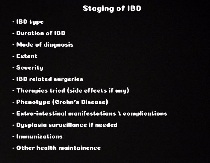 BilalMohammadMD's tweet photo. I always tell the med students and residents rotating on the #GI service that staging #IBD is a must especially on the first visit. It helps understand the disease better and helps other providers if patient transfers care. #MedEd #GIpearls -any thoughts ? @DCharabaty @KapuriaMd https://t.co/by4DoURlvH
