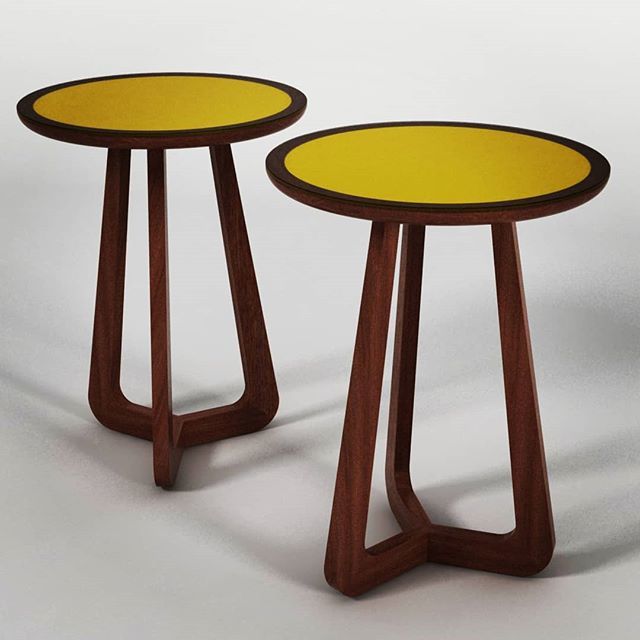 ScottGormley_UK's tweet image. #RT WaywoodBespoke: Couple of little side tables in progress in the workshop, this is a quick render to show the customers how they will look. The central panel will be a hand painted disc and covered with glass. #sidetables #displaytable #furnituremaker…