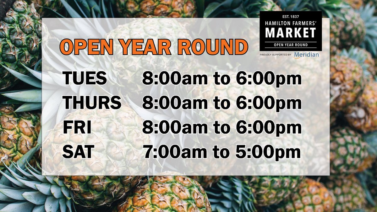 Hamilton Farmers’ Market tweet media