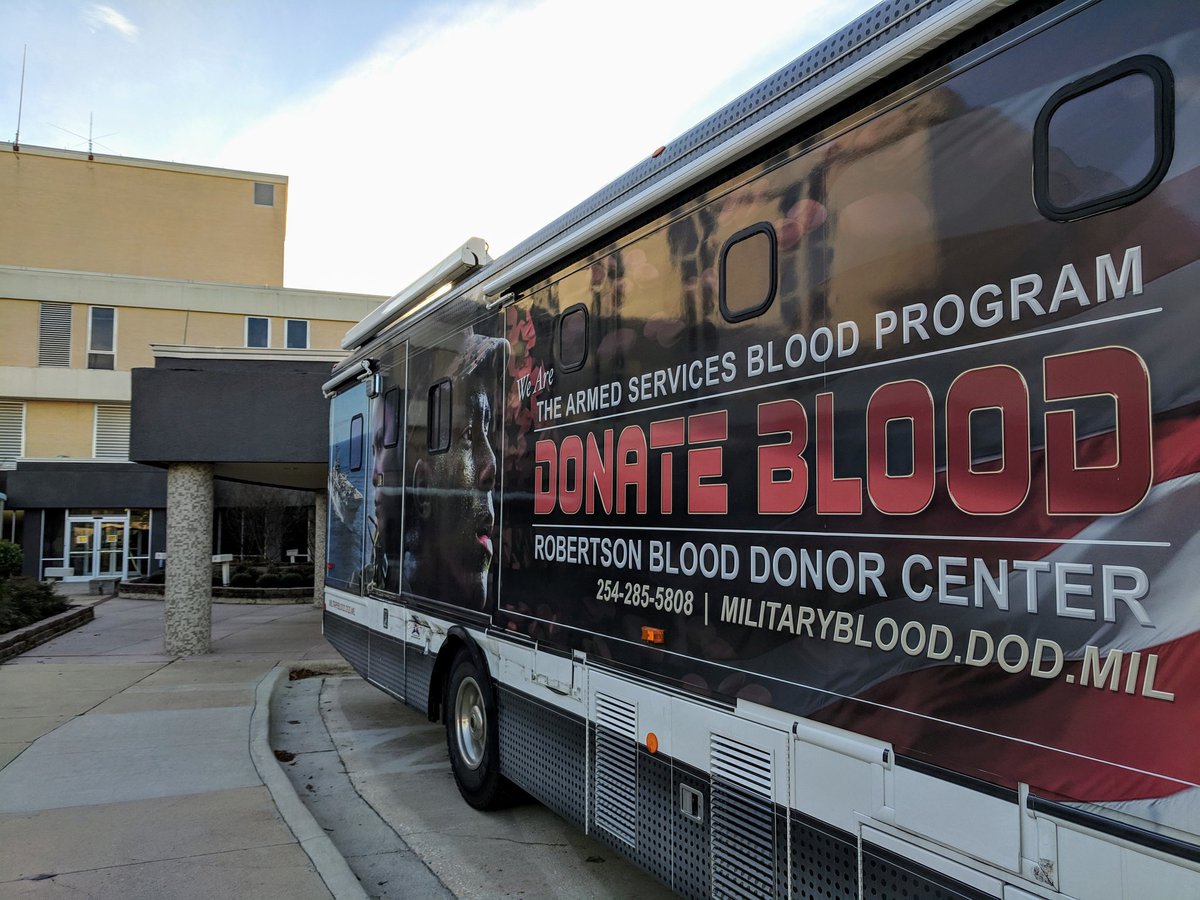 ASBPFortHood's tweet photo. We're in front of the main entrance at the old CRDAMC building today to help you save lives! Stop by, donate blood, get a T-shirt and support our deployed warfighters! #forthood #donateblood https://t.co/pw8OqrojWK