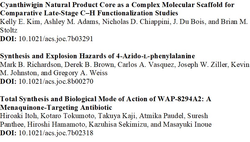 JOC_OL's tweet photo. Check out the three most read papers in JOC in 2018!
https://t.co/ndIpl8x1hi
https://t.co/5ixs8twa0K
https://t.co/gMUVvAkKKM https://t.co/olRbitoBi1