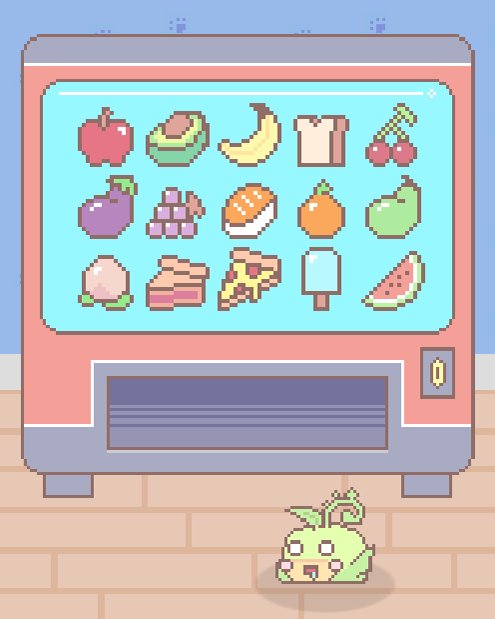 RagePaint's tweet photo. Our #virtualpet has the munchies. Which #cutefood would you feed it?

#indiedev #indiegame #gamedev #gameart #mobilegame #mobilegames #pixel #pixelart #unity3d #unity2d #tamagotchi https://t.co/ZOmGpDHVJG