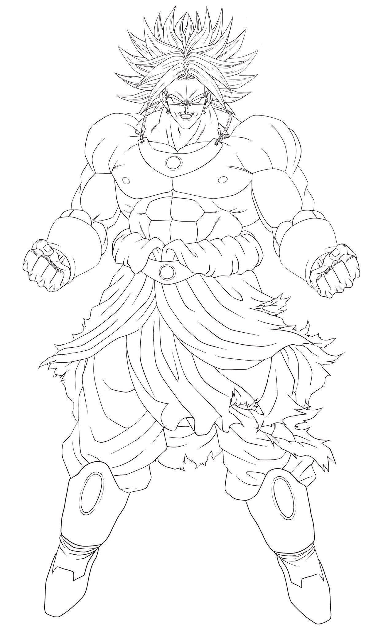 流セイヤ Studio Vigor イラストレーター בטוויטר ブロリー線画 ブロリー ドラゴンボール超 ドラゴンボールz ドラゴンボール