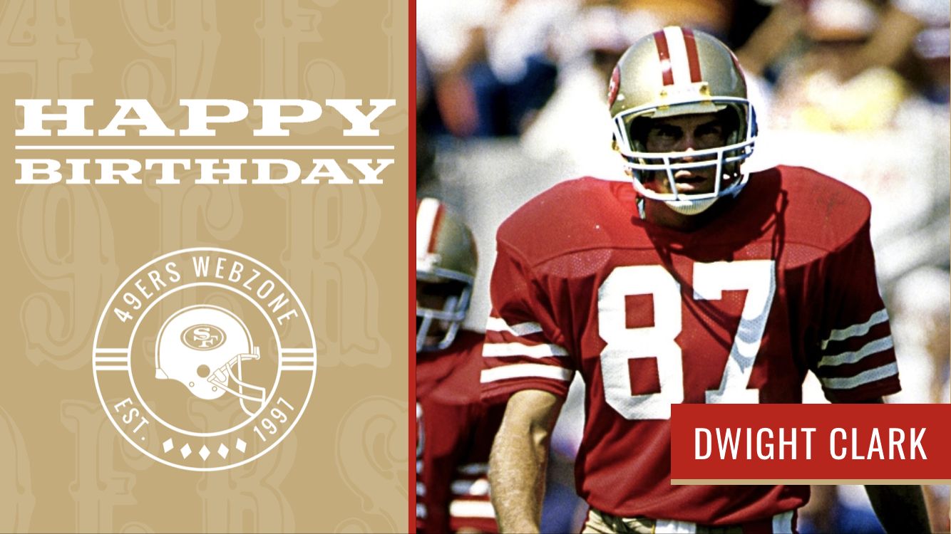 Happy birthday to the late Dwight Clark. Your Clemson Tigers are National Champions. 