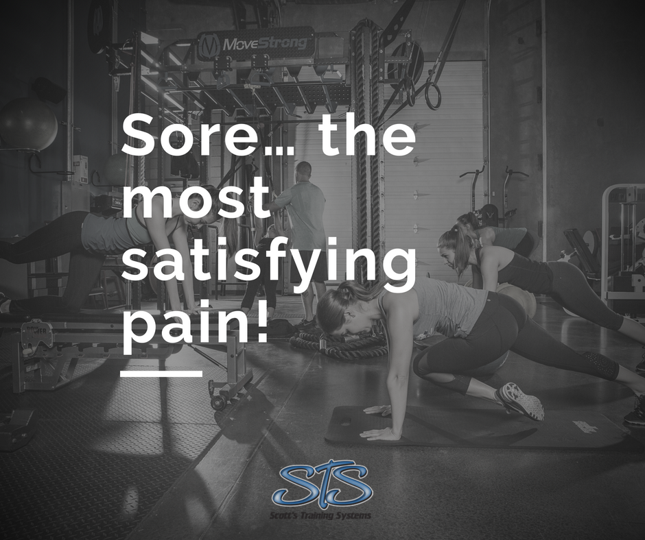 Sore… the most satisfying pain. - #NoPainNoGain #STSNation #PushThrough #Strength #Train