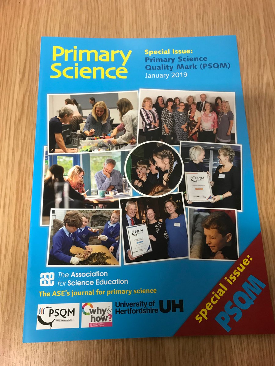 Look what just arrived in the PSQM office: the PSQM special edition of Primary Science! Download it here - bit.ly/2FfWkXk read and be inspired by amazing stories by fantastic teachers about science in their schools <a href="/Psqm_HQ/">Primary Science Quality Mark</a> <a href="/UniofHerts/">University of Hertfordshire</a> <a href="/UH_Education/">UH Education</a> <a href="/theASE/">The ASE</a> <a href="/pstt_whyhow/">Primary Science Teaching Trust</a>
