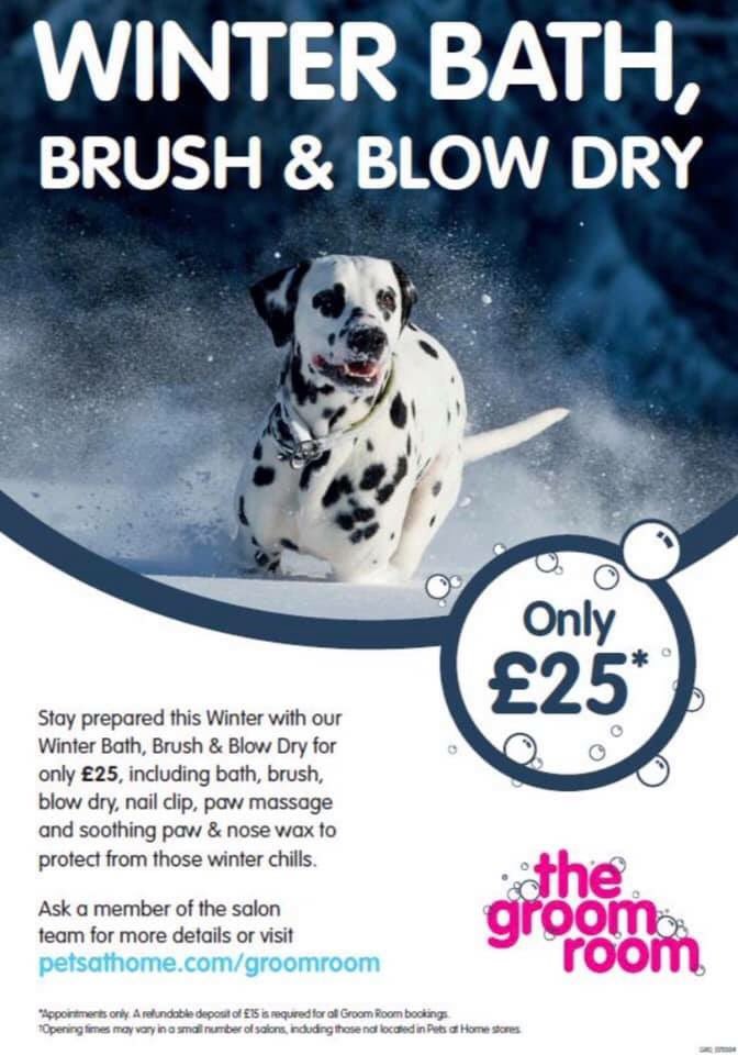 pets at home groom room book online