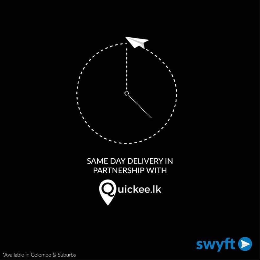 We are proud to partner with SWYFT to provide Same-Day Delivery in Colombo &amp; Suburbs for startups and small-scale local businesses. 

Visit swyft.lk for more information #lka #colombo #sameday #delivery