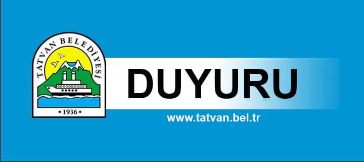 DUYURU
Olumsuz hava şartları ve yoğun kar yağışı nedeniyle Tatvan merkez ve bağlı köylerde, 9 Ocak Çarşamba günü eğitime (1) gün süre ile ara verilmiştir.
Ayrıca bu süre zarfında Tatvan ilçesinde görevli tüm engelli ve hamile kamu çalışanları idari izinli sayılacaktır.