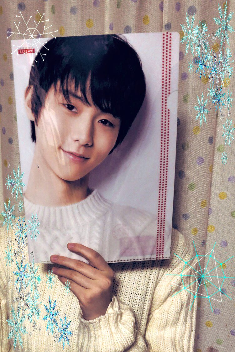 ガーナチョコのクリアファイルでTLに羽生クンが大増殖!? #羽生結