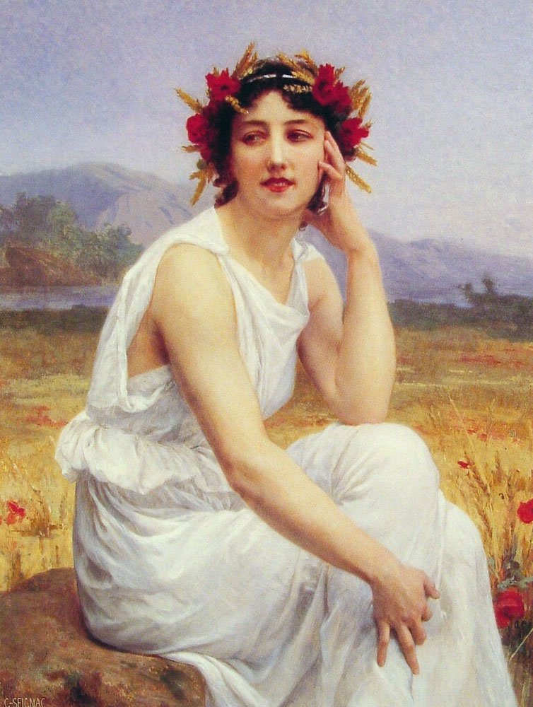 EuropeanArtHIST's tweet photo. Guillaum Seignac (1870–1924) was a French academic painter.
Diana the Huntress
Young Woman of Pompeii on a Terrace
The Awakening of Psyche
The Muse
#Seignac https://t.co/nkf7WDYMAI