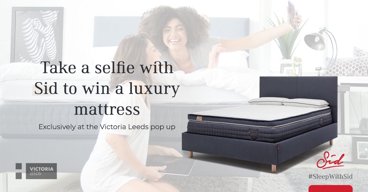 sleepwithsid_'s tweet photo. Camera phones at the ready....

Take a #SelfiewithSid at our @VictoriaLeeds_ pop up shop to win an exclusive #prize:

https://t.co/nZwhKXlTlB

#SleepwithSid #Leeds #Competition #mattress https://t.co/2mfFGyUZO9