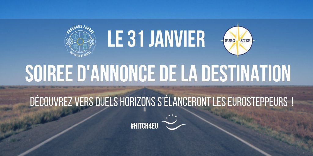 EurostepBdx's tweet photo. Grâce à vos nombreux votes  (environ 400 ! 😀) la destination Eurostep 2019 a été élue ! 
Alors, Vienne ? Lisbonne ? Budapest ? Ljubljana ? Encore un peu de patience  et retrouvez nous le 31 janvier pour l'annonce de la destination ! 
#Hitch4EU #EurofeeltoEU2019 https://t.co/PXCNfgRZEy