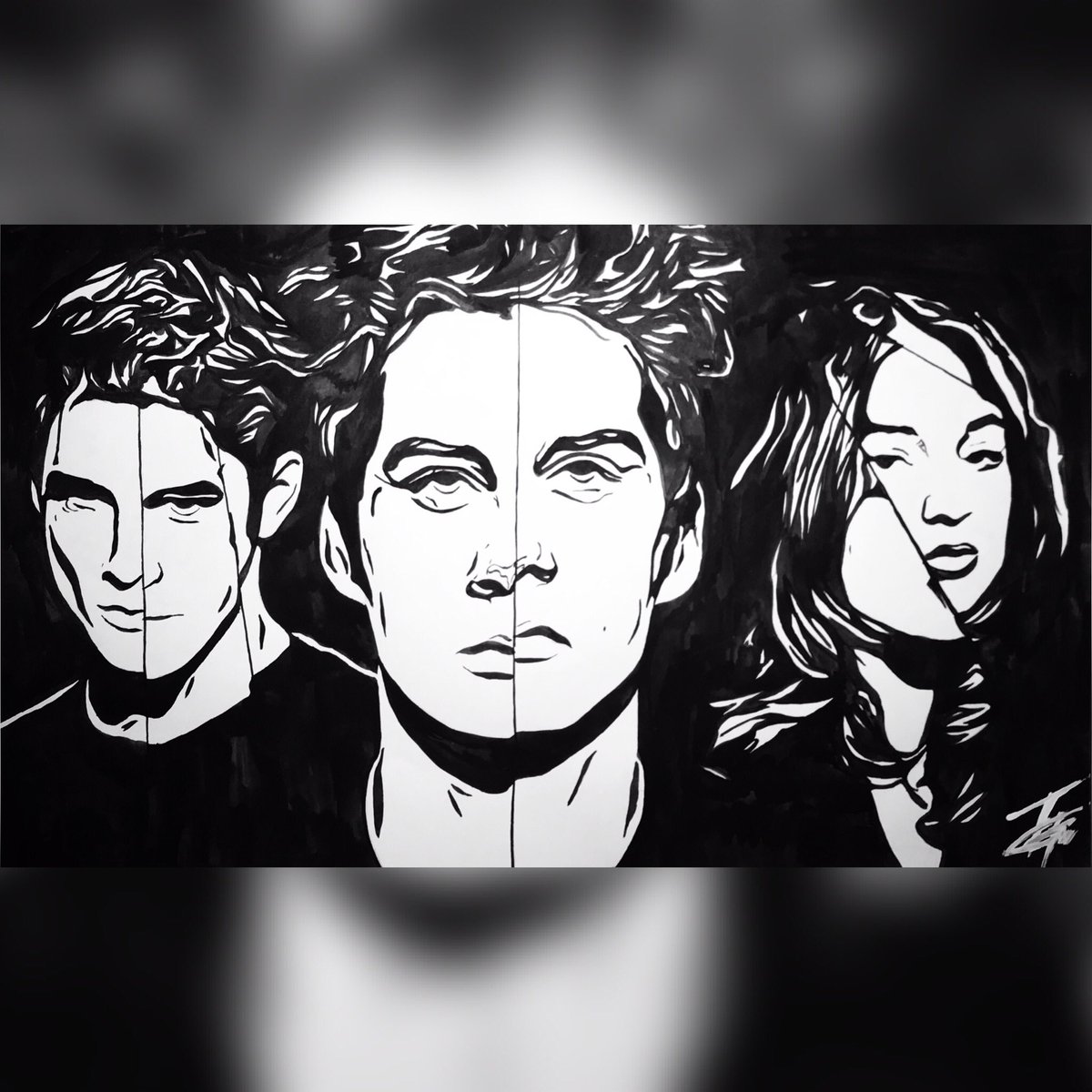 art_devil_magic's tweet photo. The series is long over, but my love for him is still alive🖤🐺 @CrystalmReed @tylergposey @dylanobrien 
#teenwolf #alfa #scott #alison #stiles #tyler #crystal #dylan #art #love https://t.co/rSFsMXsRug