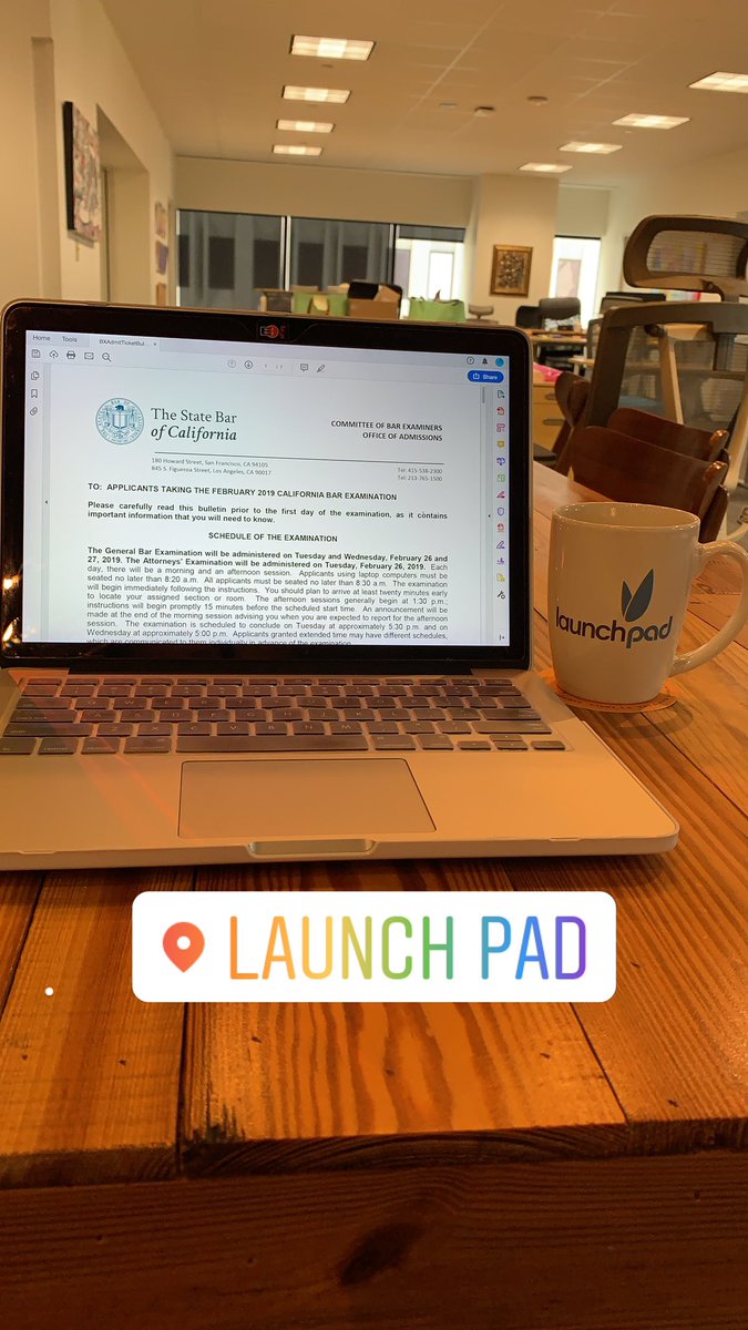 imokx's tweet image. Offering moral support at the pre-#LSCITCon Legal Aid Hackathon while I bar prep.