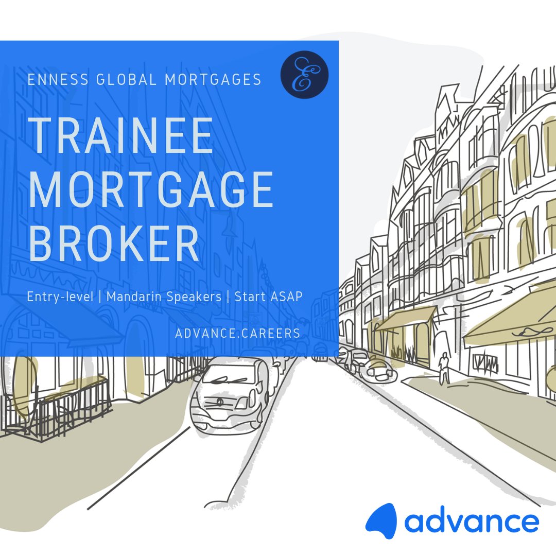 Want to join @EnnessGroup as a Trainee Mortgage Broker (Mandarin speakers)? Hit the ground running with this incredible opportunity to work in London with some of the best trained brokers in the UK #gradjobs  👊💸
Apply now:  bit.ly/2Qyxc00