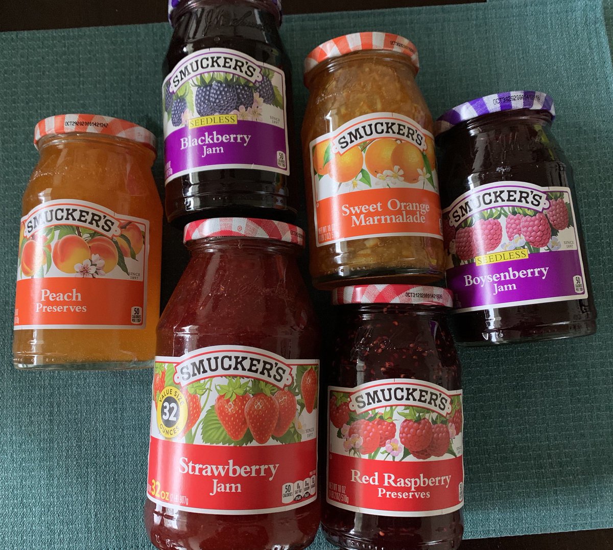 The_BAC's tweet photo. Isn’t it your favorite when your box of toast toppings comes in the mail? @smuckers #toasttoppings #jelly #jam #preserves #toast https://t.co/BOGC9xLTLn