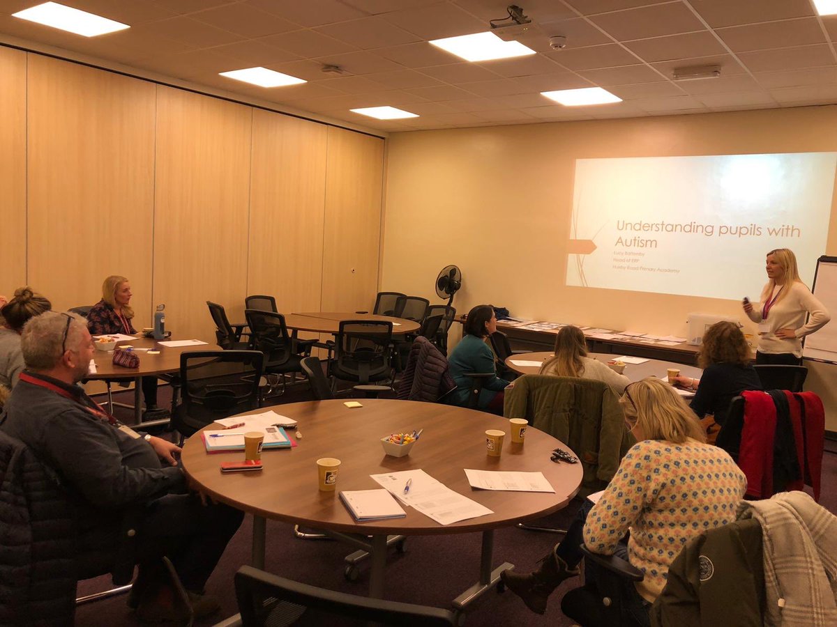 The Autism CPD has started at <a href="/AHSYork/">Archbishop Holgate's</a>. Thank you to @pathfindertsa for putting on the session