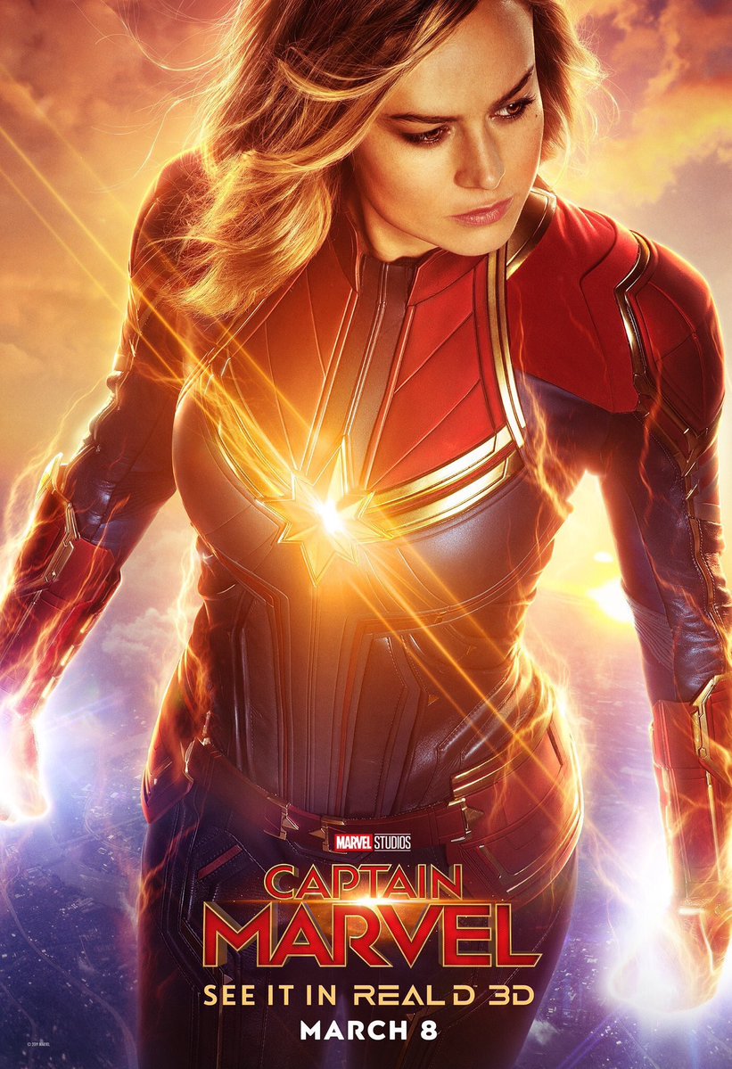 cinesagas's tweet photo. Confira os novos pôsteres de "Capitã Marvel". #CaptainMarvel https://t.co/kDDvXiZIgP