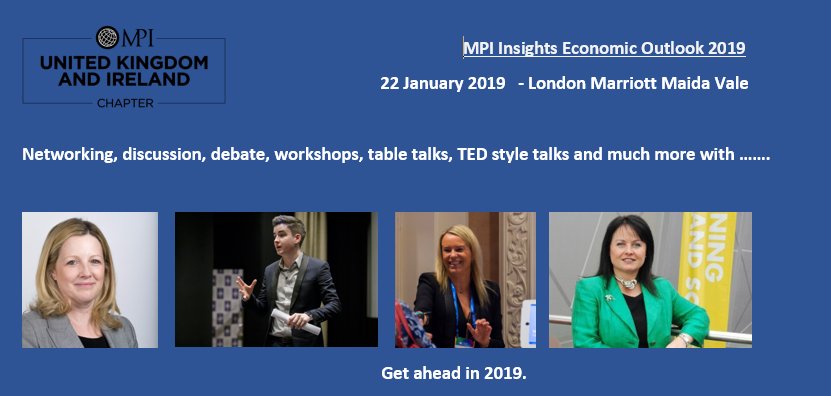 MPIUKI's tweet photo. Mix, mingle and learn from the best #eventprofs with @MPIUKI 

#EconomicInsights returns on 22 January @Marriott_Maida 

Don't miss out - limited space available now...... https://t.co/O3IVvDZo2S