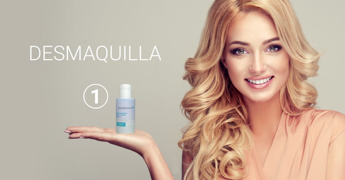 ParaboticaM's tweet photo. ¡Ten una mirada joven y fresca siempre! PASO 1: “Desmaquillante de ojos y labios” de #Parabotica; Solución bifásica que elimina con suavidad el maquillaje de ojos y labios, incluso el resistente al agua y/o larga duración, sin dejar residuos grasos.
#Desmaquillante https://t.co/Sminm71ZPX