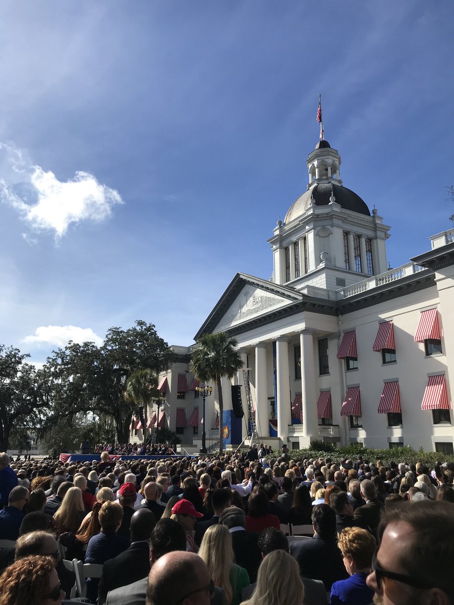 Thank you @FLGovScott, @AGPamBondi, and @adamputnam for your service to our state! Today, we welcome the new leaders of Florida and pray for their success! #InaugurationDay