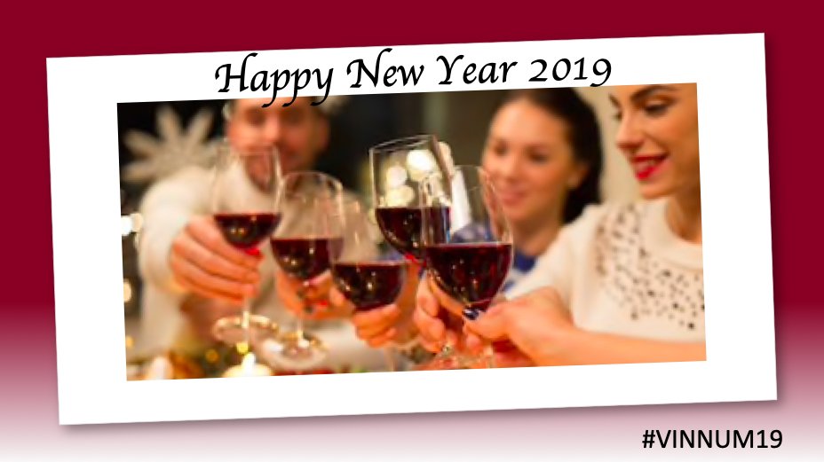 Toute l'équipe du <a href="/ForumVin/">Forum Vin & Numérique</a> vous souhaite une très bonne et heureuse année !! L'évènement se rapproche alors restez vigilant car de nouvelles informations vous seront révélées très prochainement.
#VINNUM19 #wine #HappyNewYear #event 🍇🎉🍷