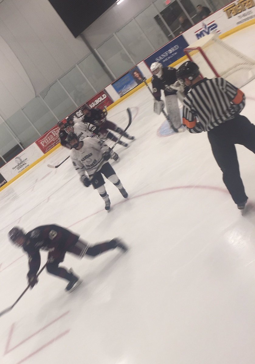 Solutions_ND's tweet photo. #killingPenalties and #HangingTuff. Boys hockey tied 0-0 with Bismarck High.  End of 1st. @MHSRollBraves https://t.co/1Kzamdrm7a