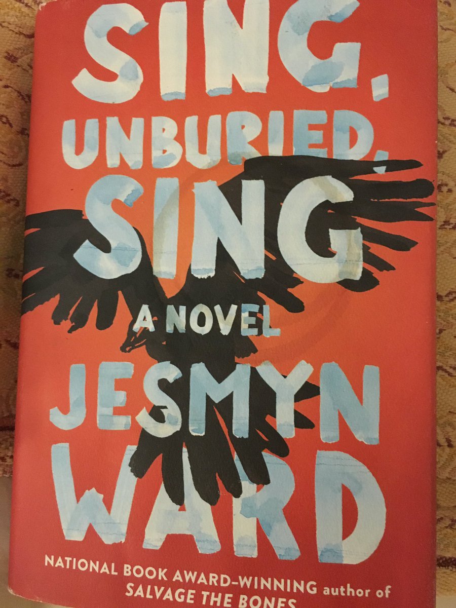 kentempletonela's tweet photo. I missed a day but am still doing this! @TeacherTrinh challenged me to post the covers of 7 books I love. No explanation, just the cover. Today, it’s Sing, Unburied, Sing, by @jesmimi and I invite @flippedwillis in on the action! https://t.co/Xfc2FiDvhI
