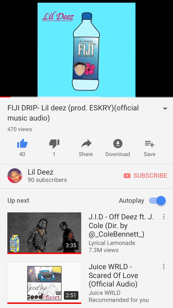 Cmon guys, 1,300 followers and only 470 views, everyone go check it out please 🙏🏽🙏🏽🙏🏽 youtu.be/Q_MZhUNiXYc