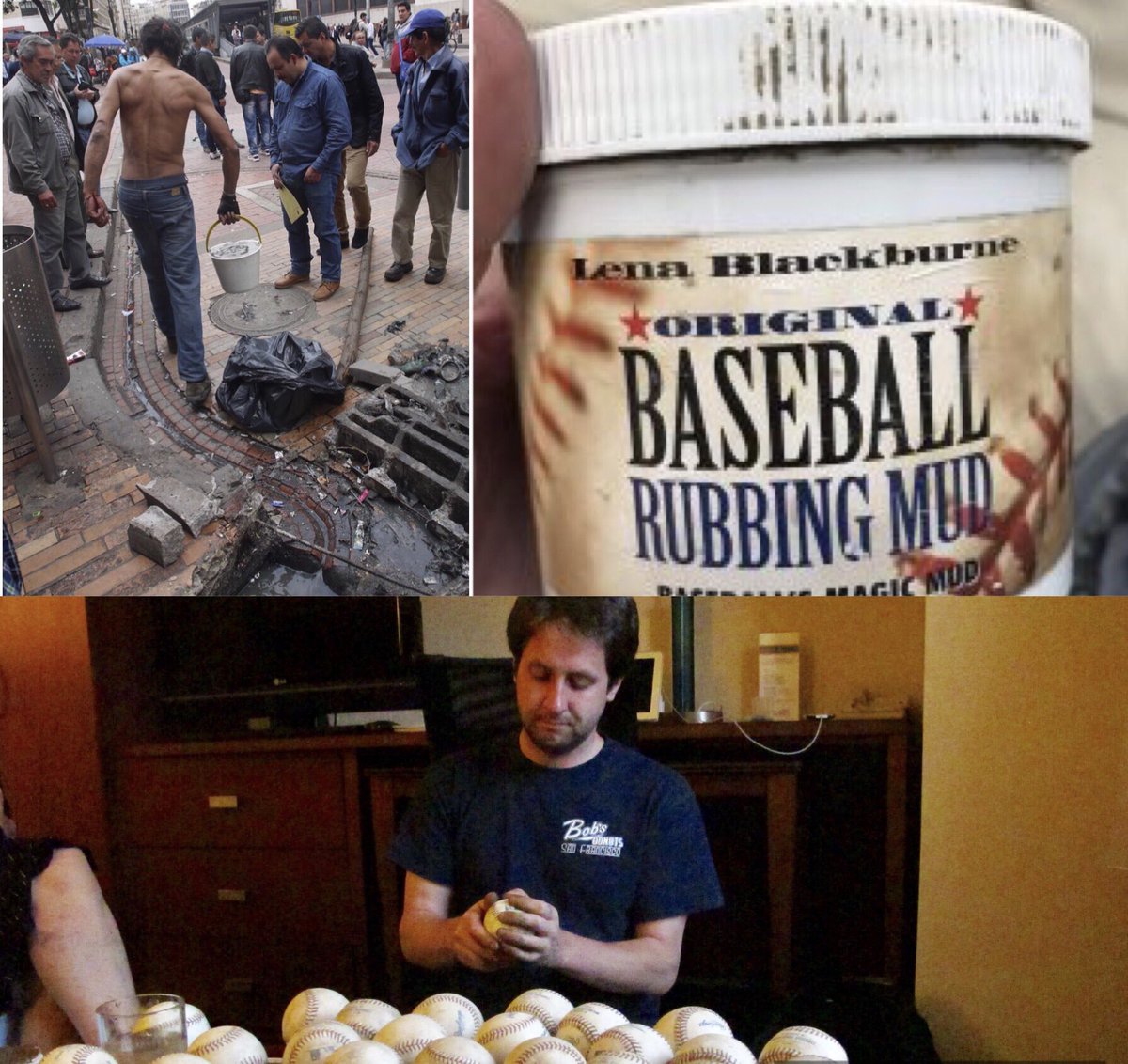 Huge shoutout to Humbardo &amp; my brother Terry for helping out with the mud production &amp; rubbing this weekend at the <a href="/Marriott/">Marriott Hotels</a> hotel. Just in the nick of time for #BP #GoDodgers