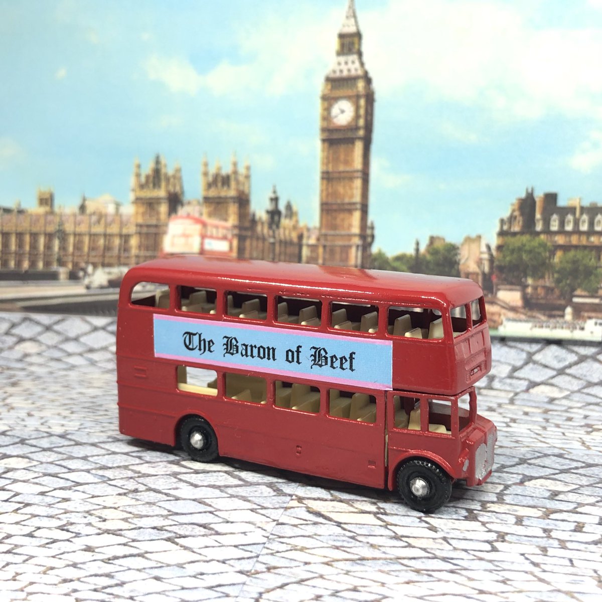 The Rootmaster has been exhumed and shall now be known as the “Routemaster”. #lesney #matchbox No. 5D #diecastrestoration