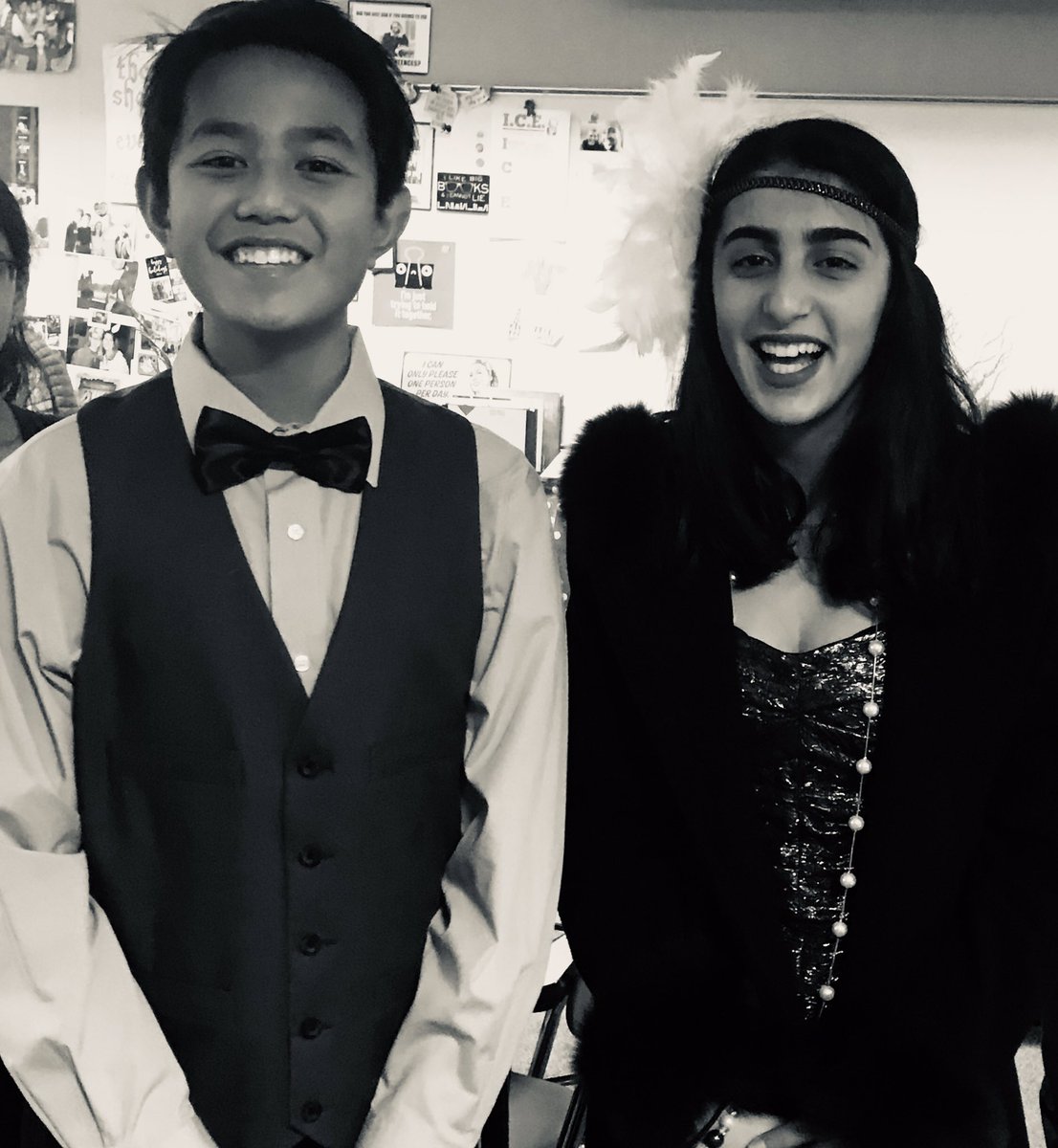 kljteaches's tweet image. Love the guys and dolls in Room 205 - they were the cat’s meow at our Roaring 20s lounge. #inspire67 #historyalive #ncte
