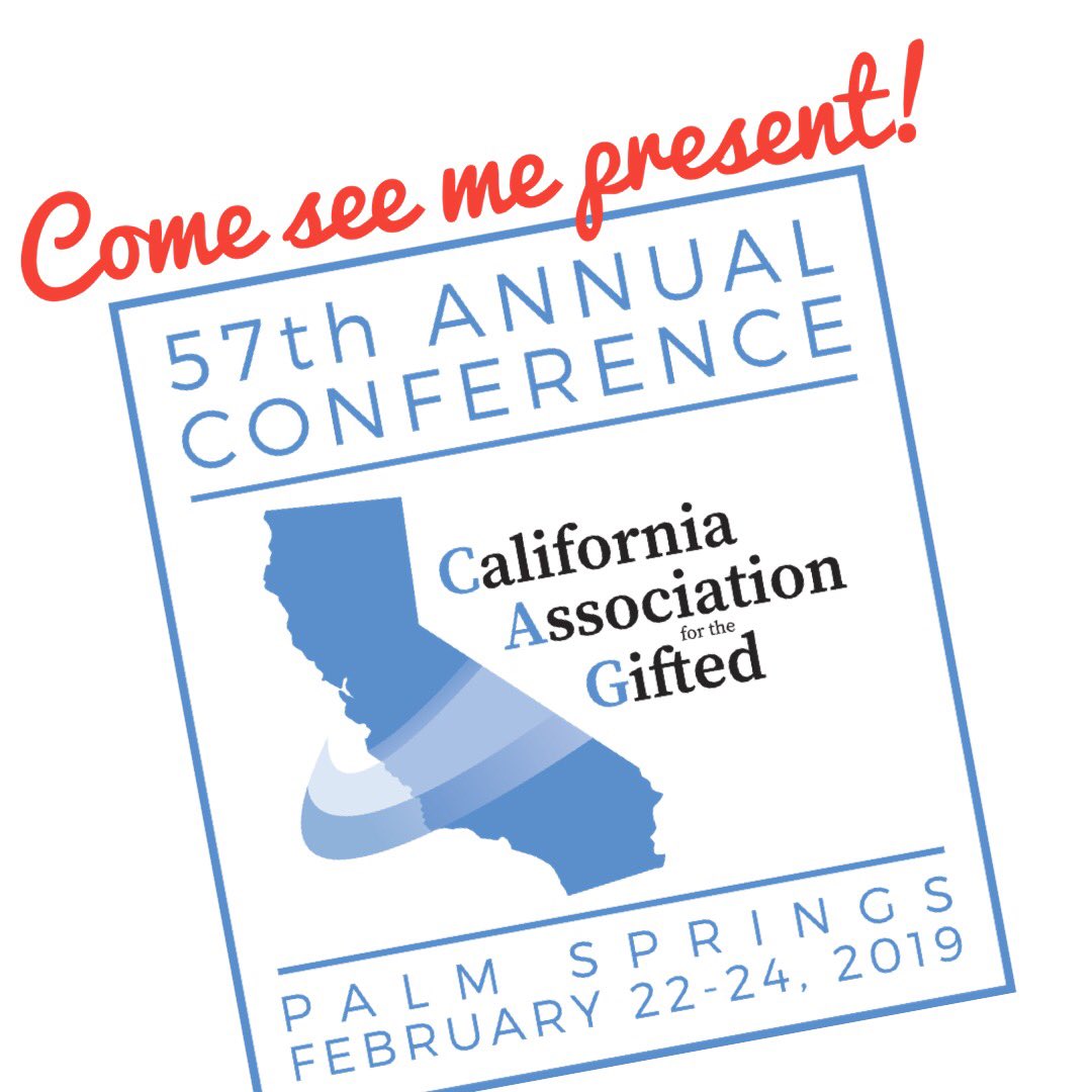 cagifted's tweet photo. Share and tag #CAGcon and @cagifted if you’re presenting at #CAGcon 2019! 🌴🎉 Let’s get this party started! 🎉🌴 #gifted #giftedandtalented #giftededucation #gifteded #giftedminds #cag https://t.co/9JsLD8uW3a