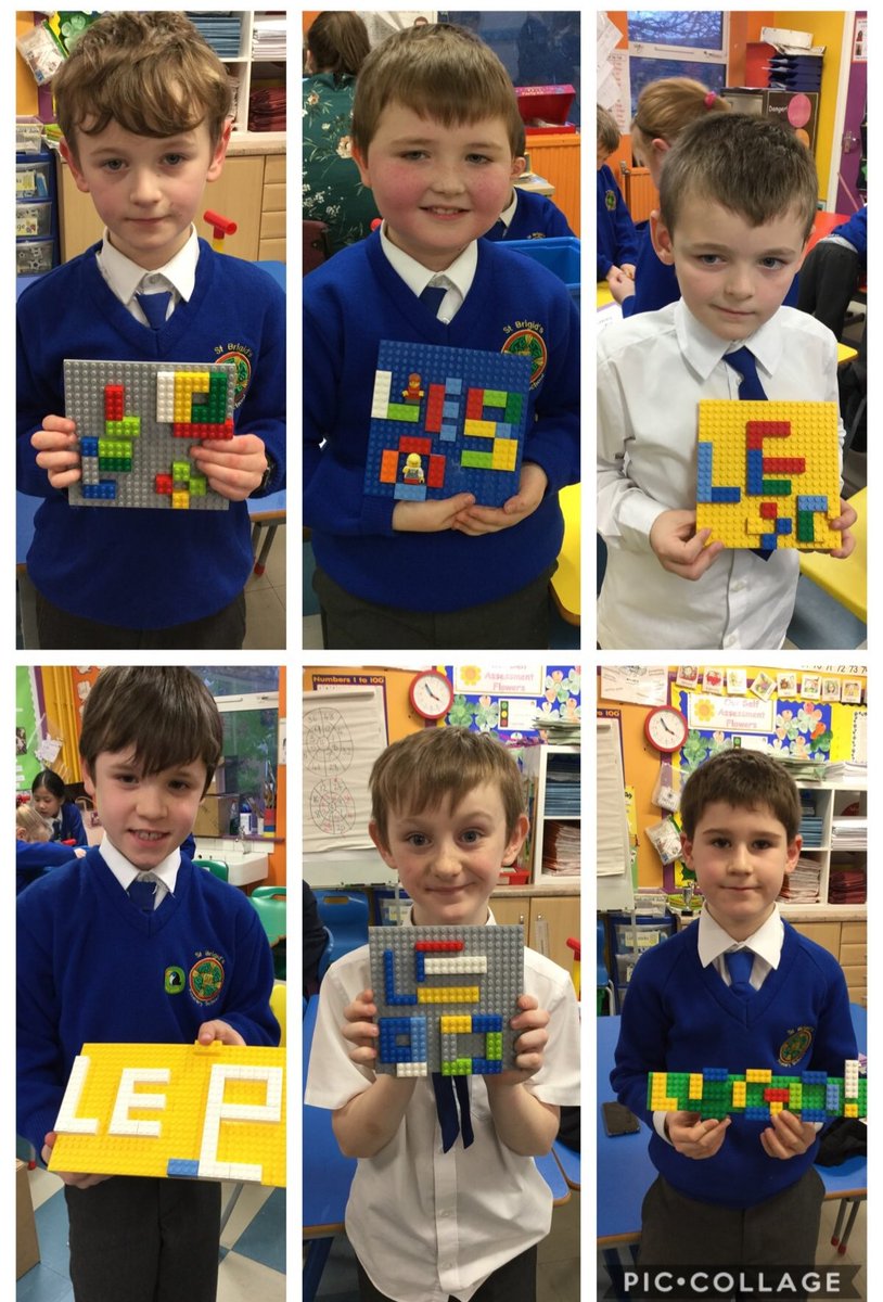 stbrigidspsdpk's tweet photo. Great fun today at Lego Club. 5 minute mono-colour builds and spelling LEGO #lego #happyfaces #schoollife #imagination #stbrigidsps  @LEGO_Education https://t.co/zQ4xCvuZ5F