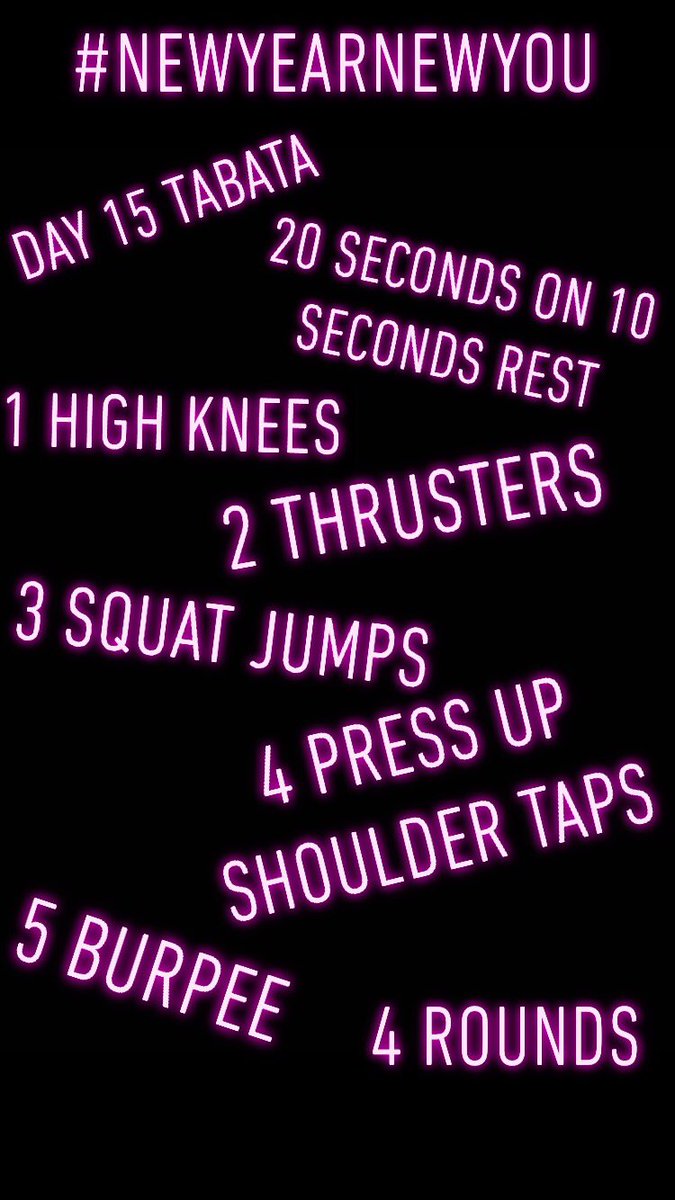 active_exercise's tweet photo. #NewYearNewYou Day 15 - Tabata
#fitness #newme #gymlife #januarychallenge #move2improve #gymlife #timetogetfit #activeexercise #getfit #hiit #coreworkout #strength #redjanuary2019 #instafit #instafitness #instafitnessgirls #instahealth #fitlife #fitnessgoals #Tabata https://t.co/qyC52LVMTU
