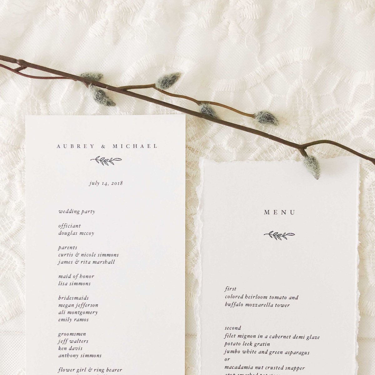 augustandwhite's tweet photo. A peek at our Aubrey #menu and #program ....
.
.
.
.
#weddingtrends #weddinginspiration #wedding #weddinginvites  #invitations 
#weddinginvitations #invite #stationery #rusticwedding #simplewedding #simpleweddinginvitation #etsyweddings #weddinginvitationdesigner https://t.co/9RYePYA0c5