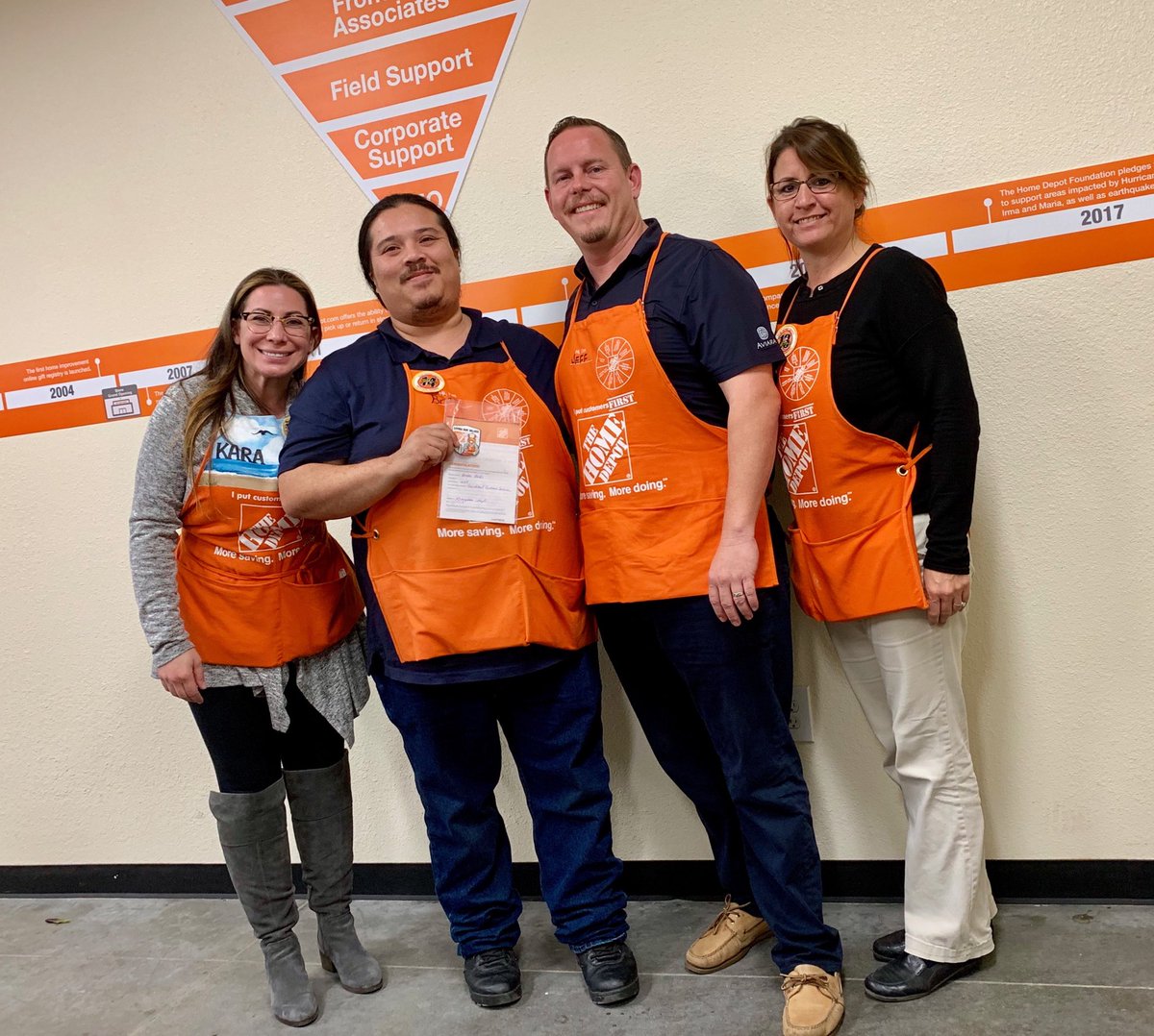 Vista Store #1074 recognition ⁦<a href="/NotoKara/">Kara Noto</a>⁩ ⁦<a href="/WagleMaryanne/">Maryanne Boublil</a>⁩ ⁦@Eric1074A⁩ ⁦<a href="/Pro1074/">1074 Pro Desk</a>⁩ #CustomerService