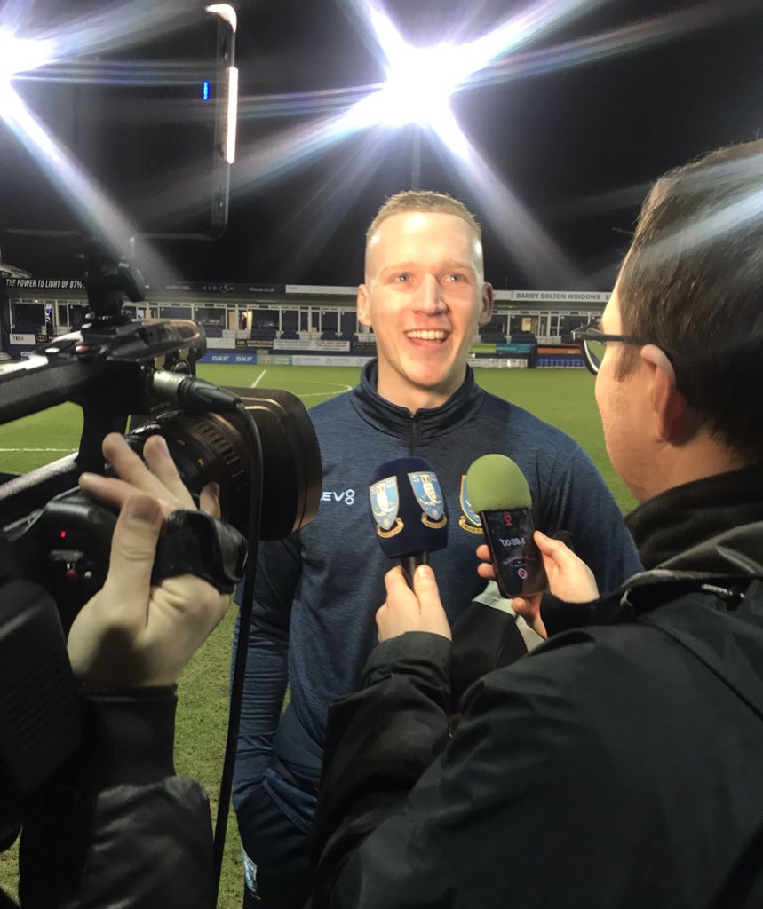 Some fine saves, a clean sheet and now on to post-match media duty for @CameronDawson77 #swfcLIVE