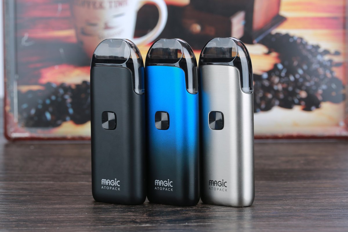 HeavenGiftsCom's tweet photo. The first semi rebuildable pod mod has 3 colours to chose from! Which one is sexier? ▶️ https://t.co/LvQZamnl5v #Atopack #Joyetech #vape #vaping #podmods https://t.co/DfxCHhV3kb