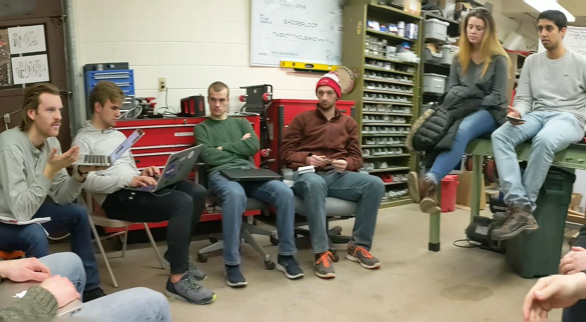 uwsolarracing's tweet photo. Despite the holiday break, progress continues on pod IV. Our motto is #loopislife, and we really mean it! https://t.co/ST4nWeUmqa