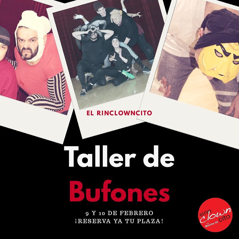 rinclowncito's tweet photo. Vuelven los bufones. ¡¡Ya puedes reservar tu plaza!! #rinclowncito #rinclowneras #rinclowneros #clown #payaso #payasa #pallasso #pallassa #escolaclown #clownart #pedagogia #curso #curs #school #clownschool #formacióregular #formaciónregular #merche8A #bymerche8A https://t.co/5whfnxPimy