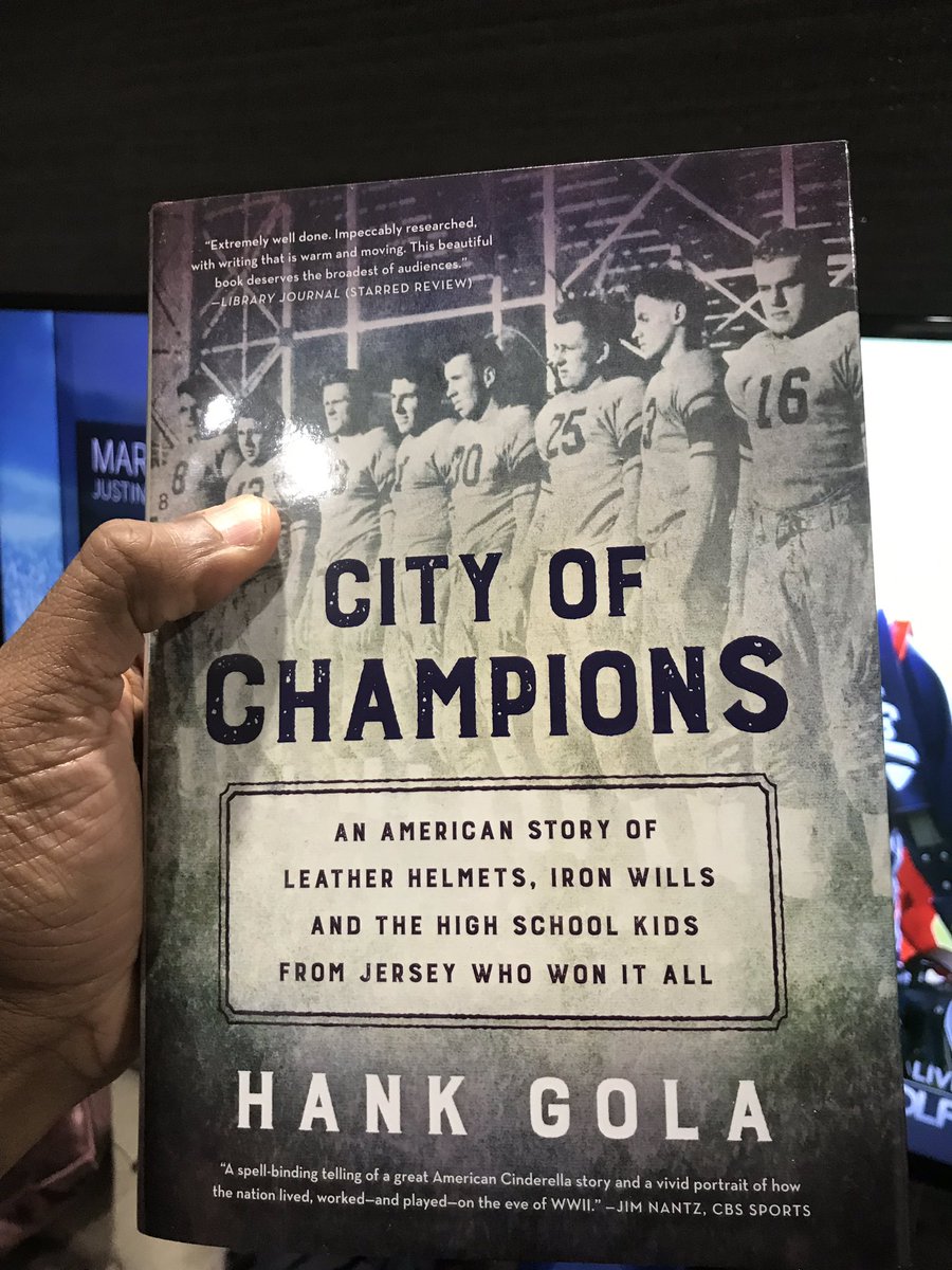 damonhackGC's tweet photo. Congrats to my buddy, @XNYDNHankGola, on his new book, City of Champions. A Jersey legend writing about Jersey legends! #onealltheway #noonion https://t.co/TPRI20NDiL