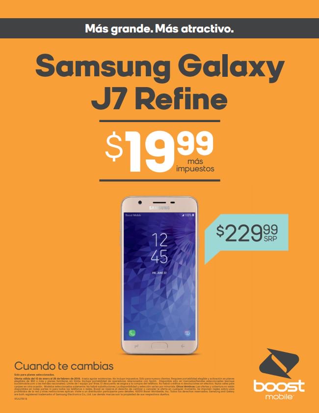 AHORA! Cuando te cambias puedes llevarte el samsung galaxy J7 por tan solo $19.99 ven y visitanos estamos localizados en el 2650 N. Narragansett Ave. #DCIcares #brickyadboost #boostnation #Chicago