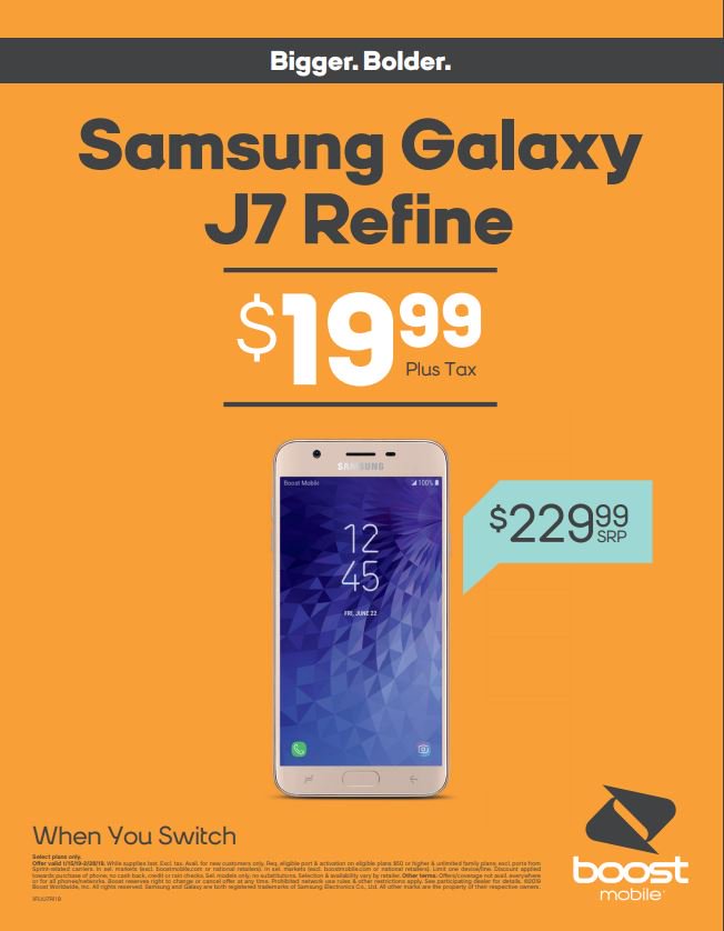 Now! you can get the new Samsung Galaxy J7 for only $19.99 when switching!
ARE YOU READY FOR THE SWITCH!
visit us at 2650 N. Narragansett Ave.
#boost #DCIcare #Chicago #Brickyard