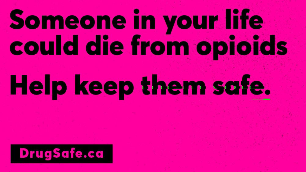 AHS_media's tweet photo. Naloxone saves lives. You can get an Overdose Response kit at more than 1,700 locations in Alberta, including pharmacies.
Learn how to save someone from an opioid overdose at https://t.co/XDqU3hOtTd
#DrugSafeAB #AB https://t.co/J8mRaNlzT6